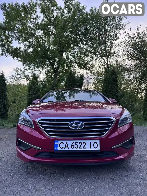 Седан Hyundai Sonata 2016 2.36 л. Автомат обл. Черкаська, Кам'янка - Фото 1/8