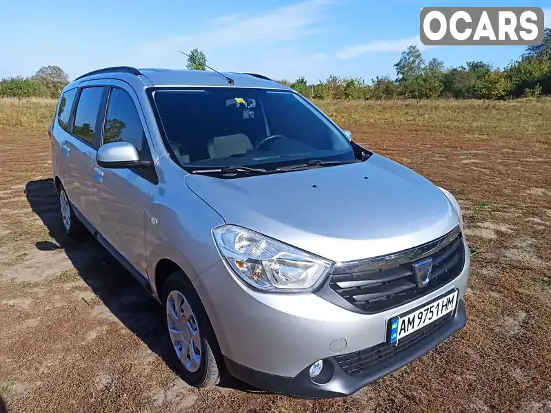 Мінівен Dacia Lodgy 2012 1.6 л. Ручна / Механіка обл. Житомирська, Бердичів - Фото 1/21