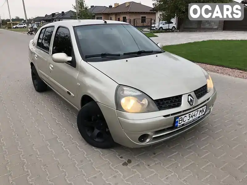 Седан Renault Clio Symbol 2007 1.4 л. Ручная / Механика обл. Львовская, Львов - Фото 1/14