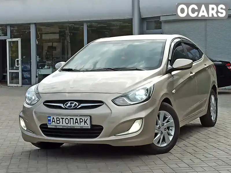 Седан Hyundai Accent 2012 1.4 л. Автомат обл. Дніпропетровська, Дніпро (Дніпропетровськ) - Фото 1/21