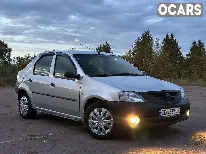 Седан Dacia Logan 2007 1.5 л. Ручна / Механіка обл. Чернігівська, Мена - Фото 1/14