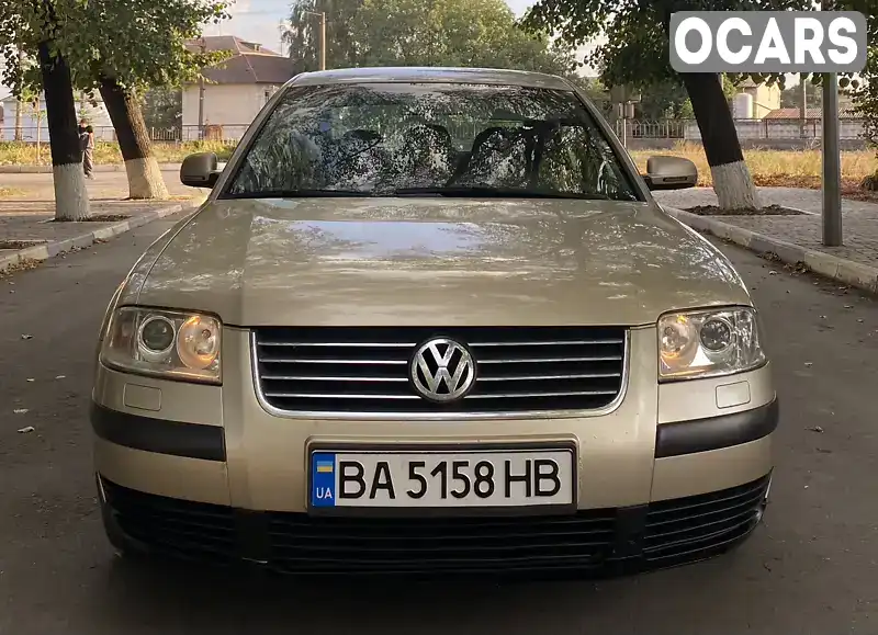 Седан Volkswagen Passat 2003 1.9 л. Автомат обл. Кировоградская, Знаменка - Фото 1/21