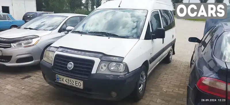 Минивэн Fiat Scudo 2004 2 л. Ручная / Механика обл. Хмельницкая, Нетешин - Фото 1/9