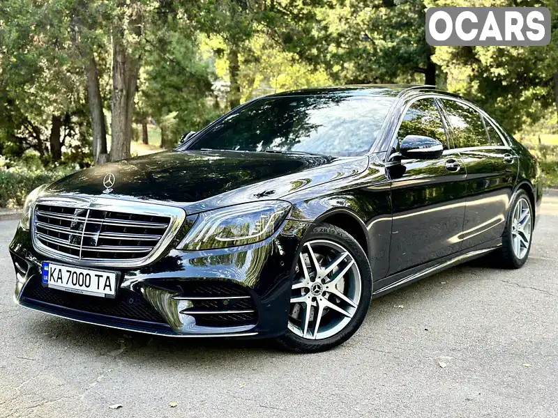 Седан Mercedes-Benz S-Class 2019 3 л. Автомат обл. Київська, Київ - Фото 1/21