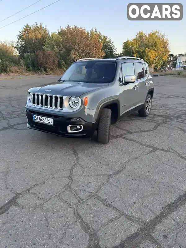 Позашляховик / Кросовер Jeep Renegade 2016 2.36 л. Автомат обл. Полтавська, Полтава - Фото 1/11