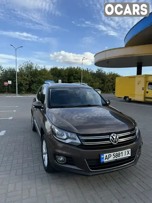 Позашляховик / Кросовер Volkswagen Tiguan 2014 1.97 л. Автомат обл. Запорізька, Запоріжжя - Фото 1/21