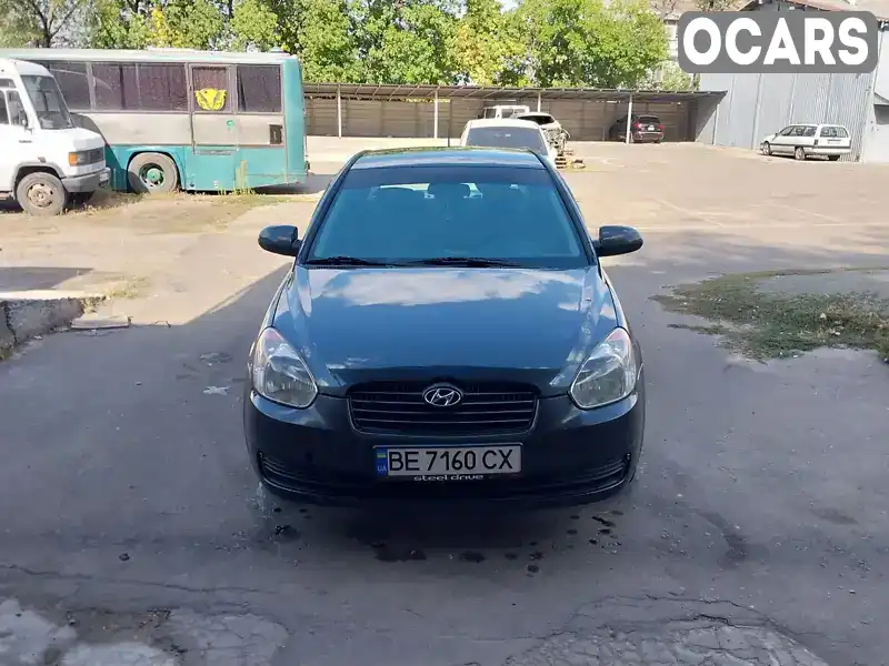 Седан Hyundai Accent 2006 1.4 л. Ручна / Механіка обл. Миколаївська, Миколаїв - Фото 1/21