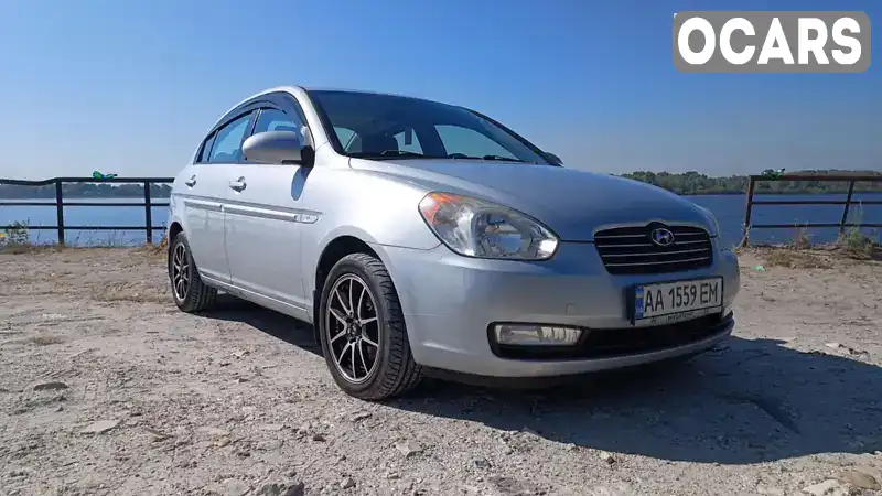 Седан Hyundai Accent 2008 1.6 л. Ручна / Механіка обл. Київська, Київ - Фото 1/10