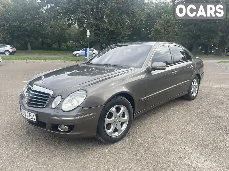 Седан Mercedes-Benz E-Class 2007 3 л. Автомат обл. Тернопольская, Залещики - Фото 1/21