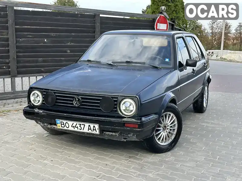 Хетчбек Volkswagen Golf 1986 1.6 л. Ручна / Механіка обл. Тернопільська, Тернопіль - Фото 1/21