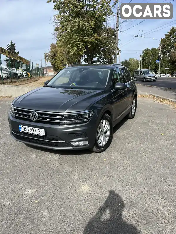 Позашляховик / Кросовер Volkswagen Tiguan 2017 1.97 л. Автомат обл. Чернігівська, Прилуки - Фото 1/19