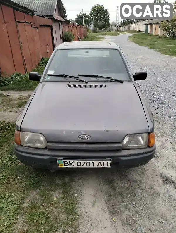 Хетчбек Ford Escort 1988 1.37 л. Ручна / Механіка обл. Кіровоградська, Рівне - Фото 1/10