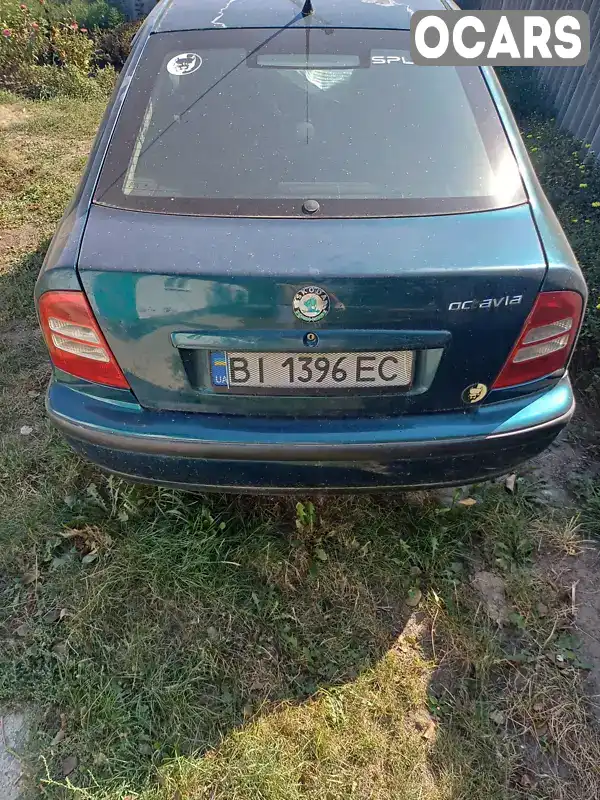 Ліфтбек Skoda Octavia 1999 1.98 л. Ручна / Механіка обл. Полтавська, Глобине - Фото 1/4