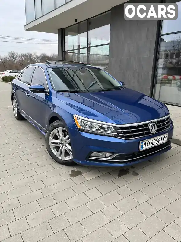 Седан Volkswagen Passat 2017 1.8 л. Автомат обл. Закарпатська, Ужгород - Фото 1/12