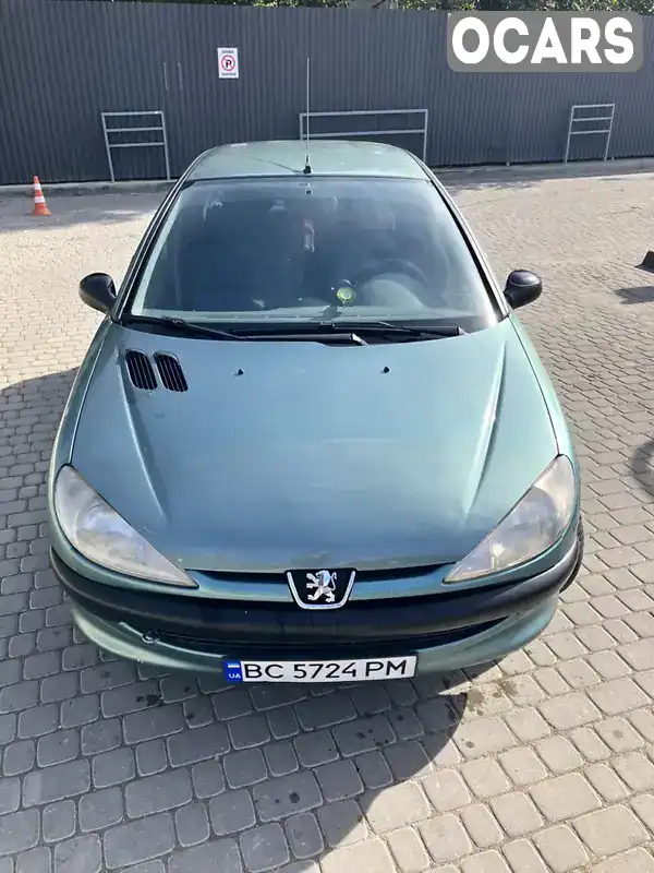 Хэтчбек Peugeot 206 2000 1.4 л. Ручная / Механика обл. Львовская, Львов - Фото 1/9