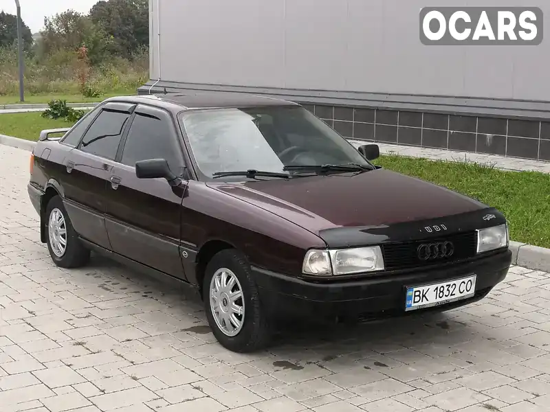 Седан Audi 80 1991 1.9 л. Ручна / Механіка обл. Рівненська, Здолбунів - Фото 1/18