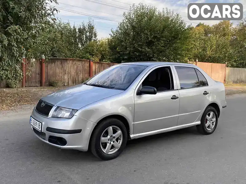 Седан Skoda Fabia 2006 1.2 л. Ручная / Механика обл. Сумская, Ахтырка - Фото 1/16