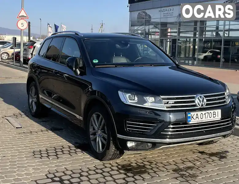 Позашляховик / Кросовер Volkswagen Touareg 2016 2.97 л. Автомат обл. Київська, Київ - Фото 1/18