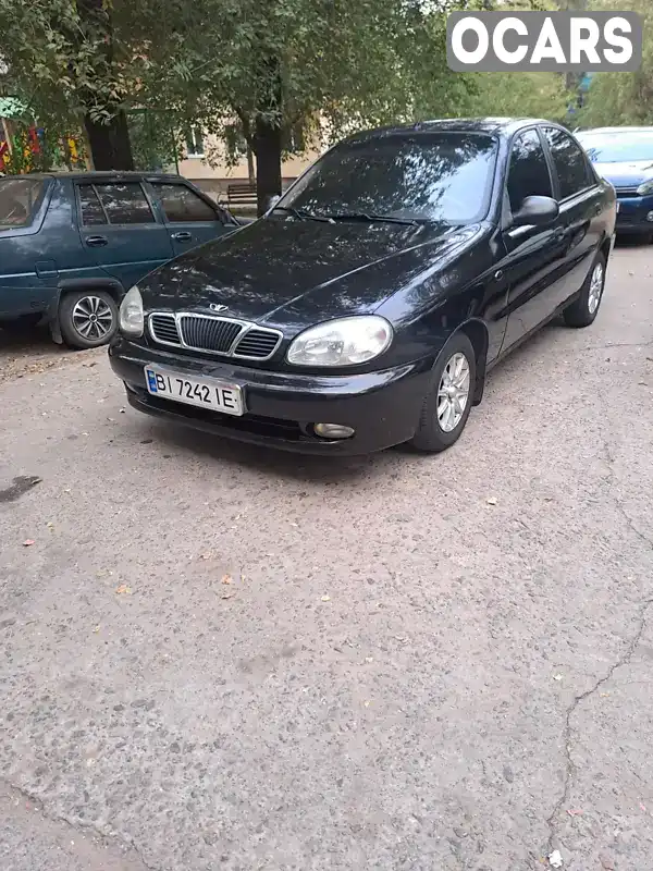 Седан Daewoo Lanos 2007 1.5 л. Ручна / Механіка обл. Полтавська, Горішні Плавні (Комсомольськ) - Фото 1/3