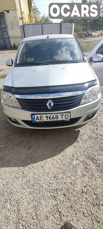 Седан Renault Logan 2012 1.6 л. Ручна / Механіка обл. Дніпропетровська, Дніпро (Дніпропетровськ) - Фото 1/8