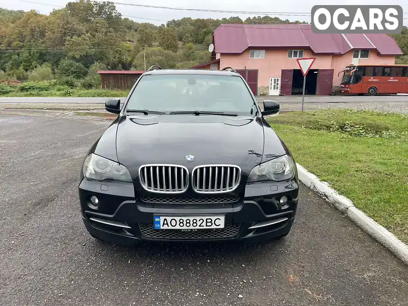 Позашляховик / Кросовер BMW X5 2008 3 л. Автомат обл. Закарпатська, Рахів - Фото 1/13