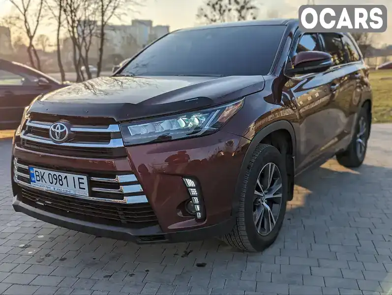 Внедорожник / Кроссовер Toyota Highlander 2018 3.46 л. Автомат обл. Львовская, Львов - Фото 1/21