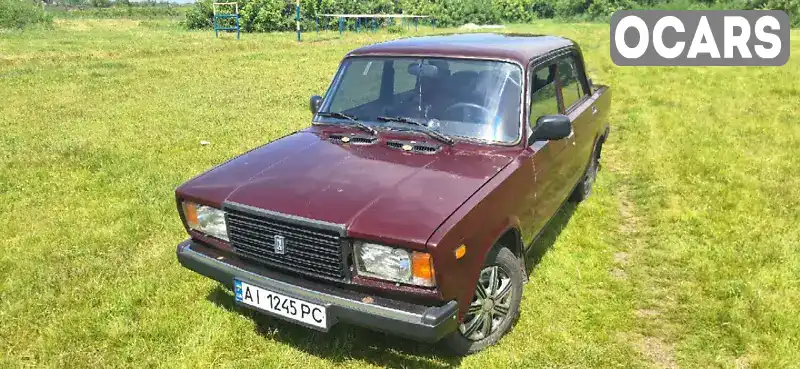 Седан ВАЗ / Lada 2107 2005 1.45 л. Ручная / Механика обл. Киевская, Кагарлык - Фото 1/15