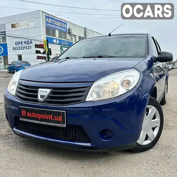 Хэтчбек Dacia Sandero 2009 1.39 л. Ручная / Механика обл. Сумская, Сумы - Фото 1/21