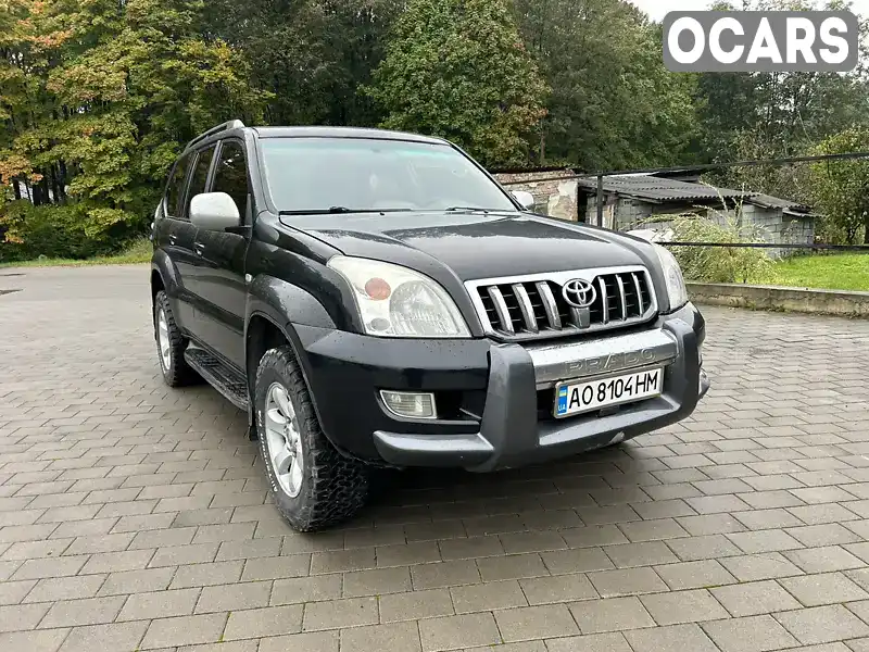 Позашляховик / Кросовер Toyota Land Cruiser Prado 2003 4 л. Автомат обл. Закарпатська, Рахів - Фото 1/21