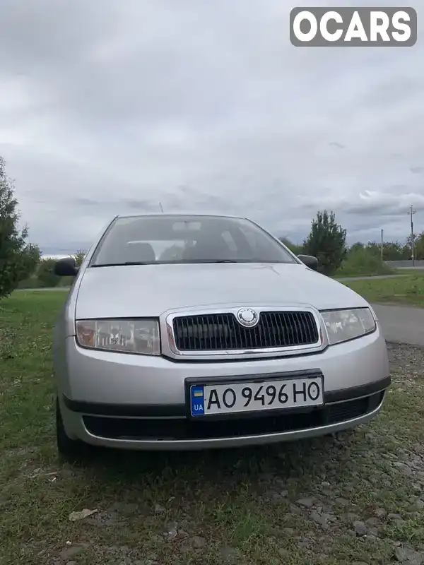 Хэтчбек Skoda Fabia 2000 1.39 л. Ручная / Механика обл. Закарпатская, Ужгород - Фото 1/21