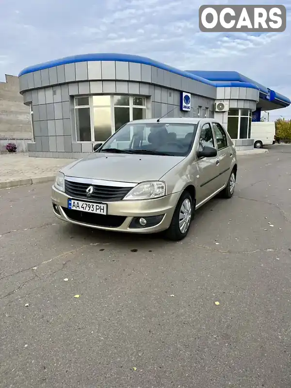 Седан Renault Logan 2012 1.4 л. Ручна / Механіка обл. Сумська, Охтирка - Фото 1/21