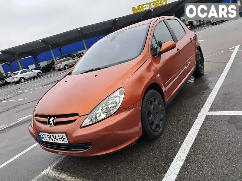 Хетчбек Peugeot 307 2002 1.59 л. Автомат обл. Івано-Франківська, Коломия - Фото 1/18