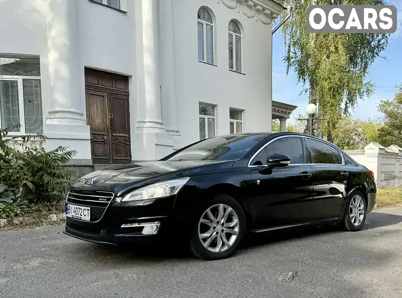 Седан Peugeot 508 2013 2 л. Робот обл. Полтавська, Полтава - Фото 1/12