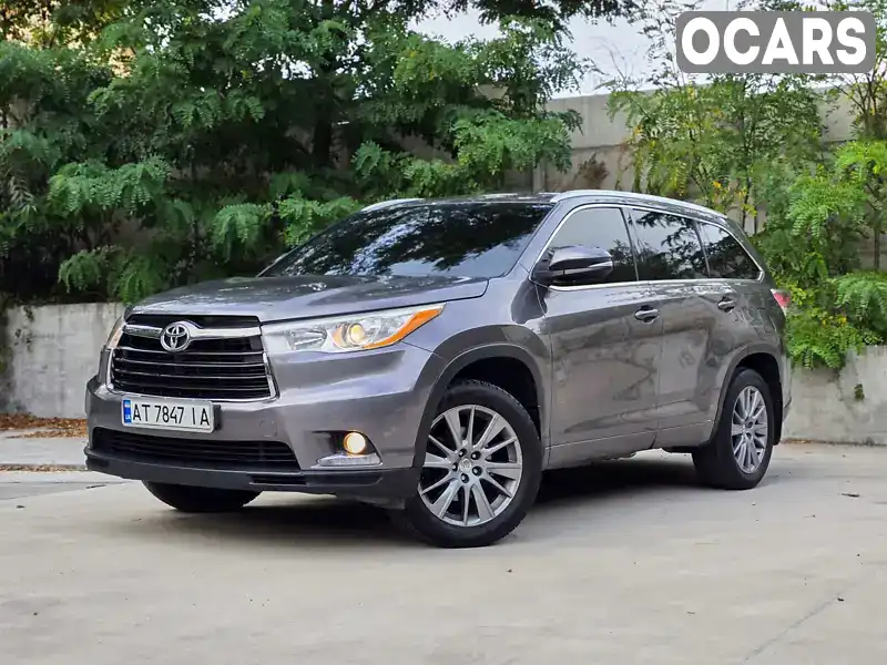 Позашляховик / Кросовер Toyota Highlander 2015 2.67 л. Автомат обл. Київська, Київ - Фото 1/21