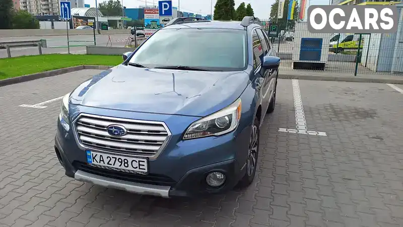 Універсал Subaru Outback 2016 2.46 л. Варіатор обл. Київська, Київ - Фото 1/9