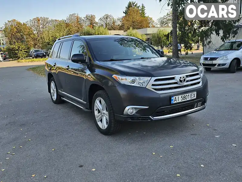 Позашляховик / Кросовер Toyota Highlander 2012 3.46 л. Автомат обл. Київська, Київ - Фото 1/21