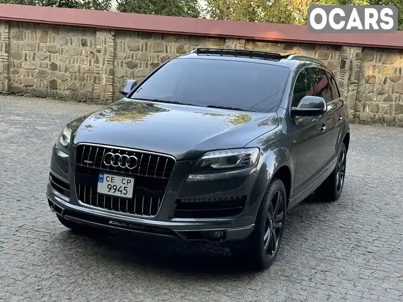 Позашляховик / Кросовер Audi Q7 2012 3 л. Автомат обл. Чернівецька, Чернівці - Фото 1/21