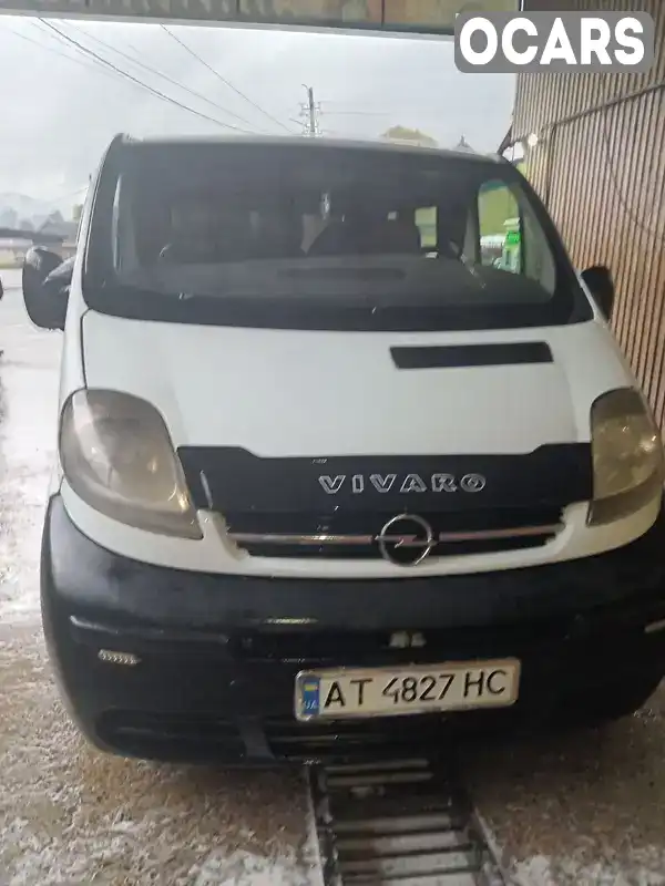 Мінівен Opel Vivaro 2003 1.9 л. Ручна / Механіка обл. Івано-Франківська, Яремче - Фото 1/12