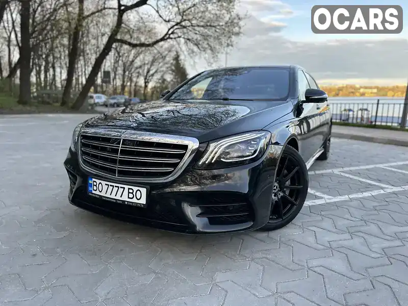 Седан Mercedes-Benz S-Class 2019 2.93 л. Автомат обл. Тернопільська, Тернопіль - Фото 1/21