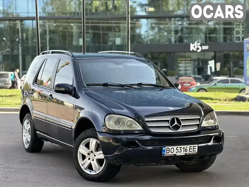 Позашляховик / Кросовер Mercedes-Benz M-Class 2003 2.69 л. Автомат обл. Хмельницька, Хмельницький - Фото 1/16