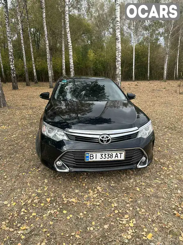 Седан Toyota Camry 2015 2.5 л. Автомат обл. Полтавська, Зіньків - Фото 1/13