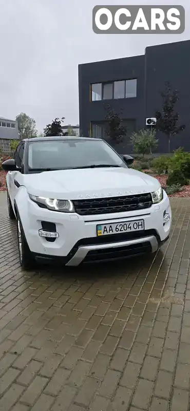 Позашляховик / Кросовер Land Rover Range Rover Evoque 2013 2.18 л. Автомат обл. Київська, Київ - Фото 1/15