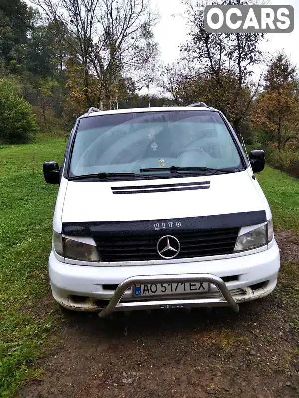 Мінівен Mercedes-Benz Vito 2000 2.2 л. Ручна / Механіка обл. Закарпатська, Тячів - Фото 1/7