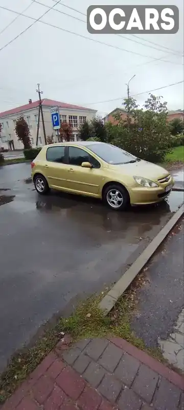 Хетчбек Peugeot 307 2004 2 л. Ручна / Механіка обл. Хмельницька, Ізяслав - Фото 1/8