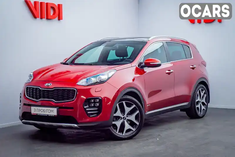 Позашляховик / Кросовер Kia Sportage 2016 1.6 л. Автомат обл. Київська, Київ - Фото 1/21