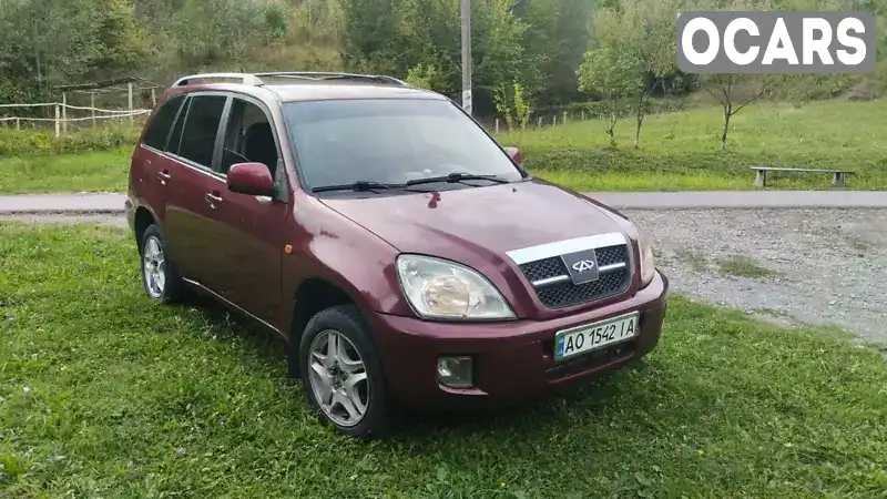 Позашляховик / Кросовер Chery Tiggo 2008 2 л. Ручна / Механіка обл. Закарпатська, Тячів - Фото 1/6