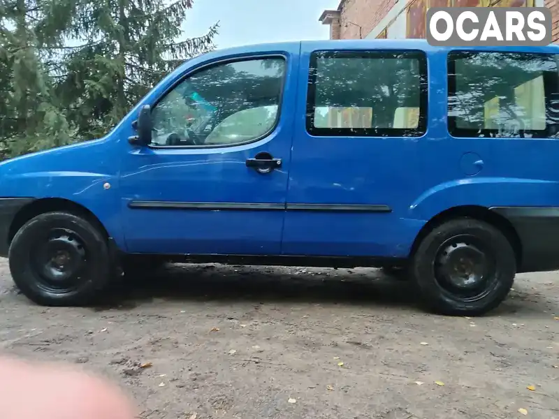 Мінівен Fiat Doblo 2001 1.9 л. Ручна / Механіка обл. Житомирська, Хорошів (Володарськ-Волинський) - Фото 1/15