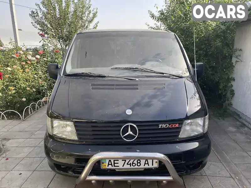 Мінівен Mercedes-Benz Vito 2002 2.15 л. Ручна / Механіка обл. Дніпропетровська, location.city.auly - Фото 1/8