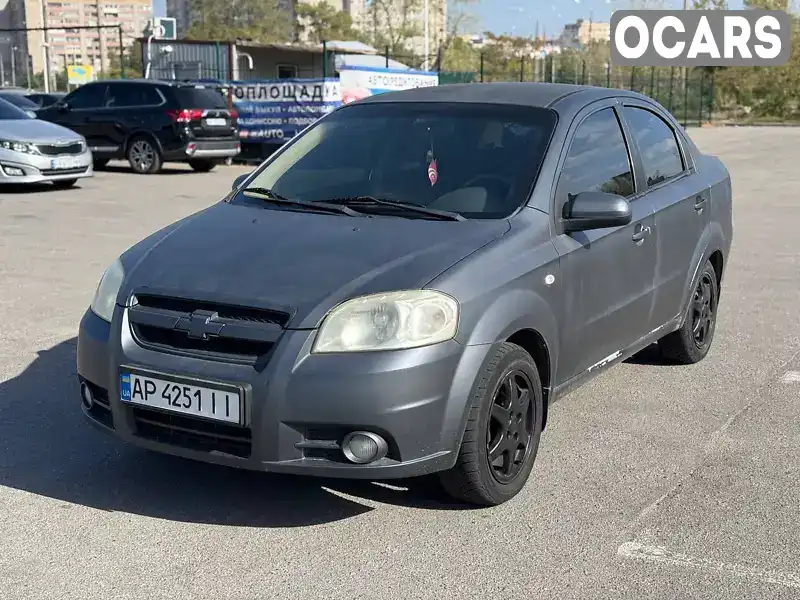 Седан Chevrolet Aveo 2008 1.6 л. Ручна / Механіка обл. Запорізька, Запоріжжя - Фото 1/10