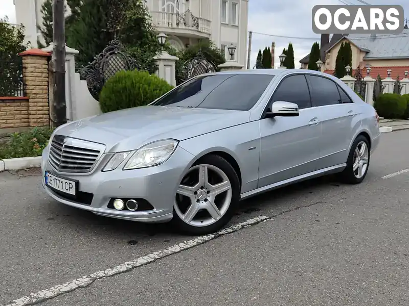 Седан Mercedes-Benz E-Class 2010 3 л. обл. Чернівецька, Чернівці - Фото 1/21